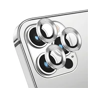 GS Kaljeno steklo za kamero (lečo) za iPhone 13 Pro/13 Pro Max, srebrno