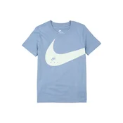 Nike Sportswear Majica CLUB ENERGY  golobje modra / bela