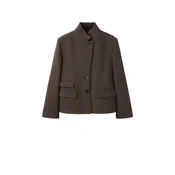MANGO Blazer LEO rjava