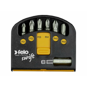 FELO Set sa držacem i bitovima Industrial Swift PH/PZ 02060326 7 kom (02060326)