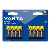 Varta baterije Super Havy Duty LR06 Alkalna AA 1,5V (8 kos)