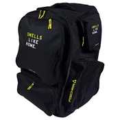 Torba za hokej na kolesih Fischer Backpack Black/Yellow Senior