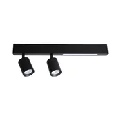LED spot svetiljka MAGNET LED/5W/230V + 2xGU10/60W 3000/4000K crna