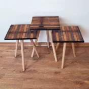 Hanah Home Set klub stocica 3Shp221, 3 komada, Bela