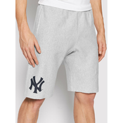 Champion Športne kratke hlače New York Mlb 216666 Siva Regular Fit