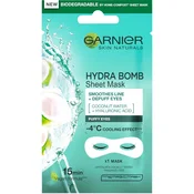 Garnier Skin Naturals Eye Tissue maska za podrucje oko ociju za izravnjavanje borica 6g