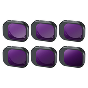 K&F DJI Mini 4 Pro 6pcs Filter Kit,(ND4+ND8+ND16+ND32+ND64+ND1000)