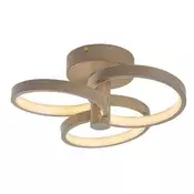 Rabalux 71400-LED Zatemnljivo stropno svetilo ISIDORA 32W/230V 3000-6500K O31 cm bež + daljinski upravljalnik
