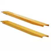 VEVOR Podaljški vilic za palete 152x125x5 cm rumene barve