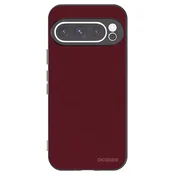 Silikonski črni ovitek za Google Pixel 9 Pro - Burgundy red