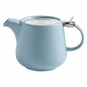 Plavi porculanski čajnik s cjediljkom Maxwell & Williams Tint, 600 ml