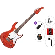 Yamaha Pacifica 212V QM Standard SET Caramel Brown Električna kitara
