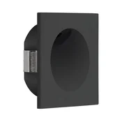 Eglo 900251 - LED svetlo za stepenište ZARATE LED/2W/230V 3000K crna