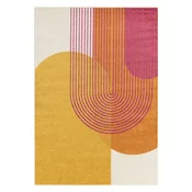 Rumeno-oranžna preproga 200x290 cm Muse Orange Retro – Asiatic Carpets