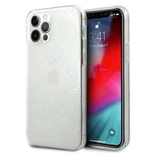 Guess Etui Guess 4G 3D Pattern Collection za iPhone 12/iPhone 12 Pro - prozorno