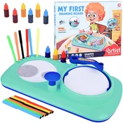 Kreativni set art board 3u1 spirograf graffiti crtež ta0109