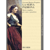 PERGOLESI:LA SERVA PADRONA VOCAL SCORE
