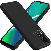 GS Ovitek za Infinix Hot 11s, Silikonski Lite, Črn