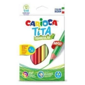 Carioca Barvice Tita trikotne maxi 12 kosov