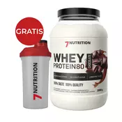 7Nutrition Whey Protein 80 2kg + GRATIS Shaker
