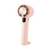 INF Klipni mini ventilator s ledeno hladilno ploščo, 2000mAh, 5 stopenj Pink, (5000310128)