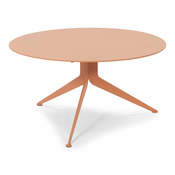 Metalni okrugao stolic za kavu u boji lososa o 78 cm Daley – Spinder Design