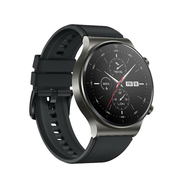 Silikonska naravnost za Huawei Watch GT 2 / 3 / 4, 2 Pro / 3 Pro / 4 Pro, GT 2e (46 mm) - črna KP35326