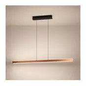 Eglo 390499 - Zatemnljiv LED lestenec na kablu CIGGIANO LED/30W/230V zlata + daljinski upravljalnik