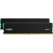Crucial Pro/DDR4/64GB/3200MHz/CL22/2x32GB/črna