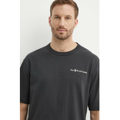 Pamučna majica Polo Ralph Lauren za muškarce, boja: siva, s tiskom, 710950133001