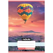 Nebulo: Balon na vroč zrak nad sivko - karo zvezek 27-32 A/5