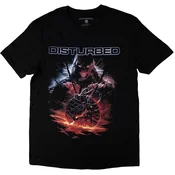 Disturbed Majica European Tour 23 Medallion Unisex Black M