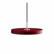 Crvena LED viseca svjetiljka s metalnim sjenilom o 31 cm Asteria Mini – UMAGE