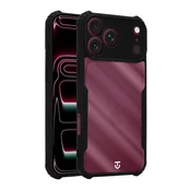 Tactical Quantum Stealth ovitek za Apple iPhone 18 Pro Max/17 Pro Max prozoren/črn