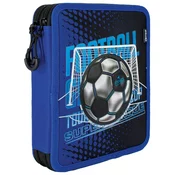 Connect Dvodelna pernica za decake Football, Puna, Plava