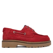 Nizki čevlji Tommy Jeans Tjw Archive 01 Low Boat Shoe EN0EN03157 Rdeča