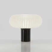 Kartell namizna svetilka Teresa, črna/bela, O 50 cm, PMMA - Dnevna soba/jedilnica - Dizajn - bel, črn - Plastika