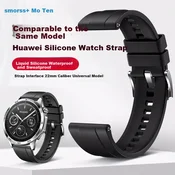 Smorss Zamenska narukvica za pametni sat za Huawei Watch, Crna