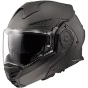 Motociklistička kaciga na preklop LS2 FF901 Advant X Solid Carbon mat crna