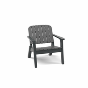 HANAH HOME Baštenska stolica Silva Anthracite Charcoal