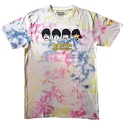 The Beatles Yellow Submarine Heads & Apple Bonkers (Back Print & Wash Collection) White XL Majica