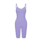 cfab Oblikovanje postave Bodysuit Sculpting Shapewear mit Shorts vijolično modra