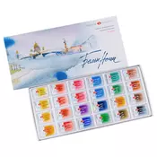 Set akvarelnih barv White Nights 24 kosov (Slikarske akvarelne)