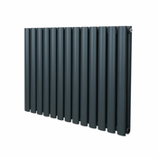 MONSTER Ovalni stebričasti radiator – 600 mm x 780 mm – antracitno siva, (21569863)