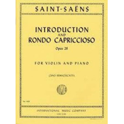 SAINT-SAENS:INTRODUCTION & RONDO AND CAPRICCIOSO OP.28 VIOLIN AND PIANO