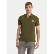 Napapijri Polo majica E-Clanis NP0A4ID3 Zelena Regular Fit