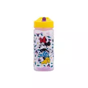 Stor Otroška steklenička s slamico Minnie Mouse Square - 510 ml, 81214