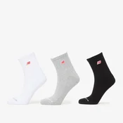 Nogavice New Balance Red Patch Logo Ankle White S