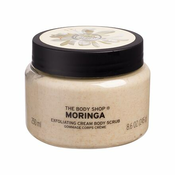 The Body Shop Moringa Exfoliating Cream Body Scrub zaglađujući piling za tijelo 250 ml