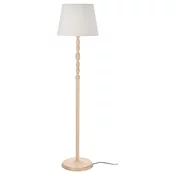 KINNAHULT Podna lampa, jasen/bela, 150 cm